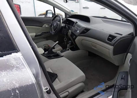 2012 Honda Civic Lx из США, поврежденный, VIN 19XFB2F58CE032824